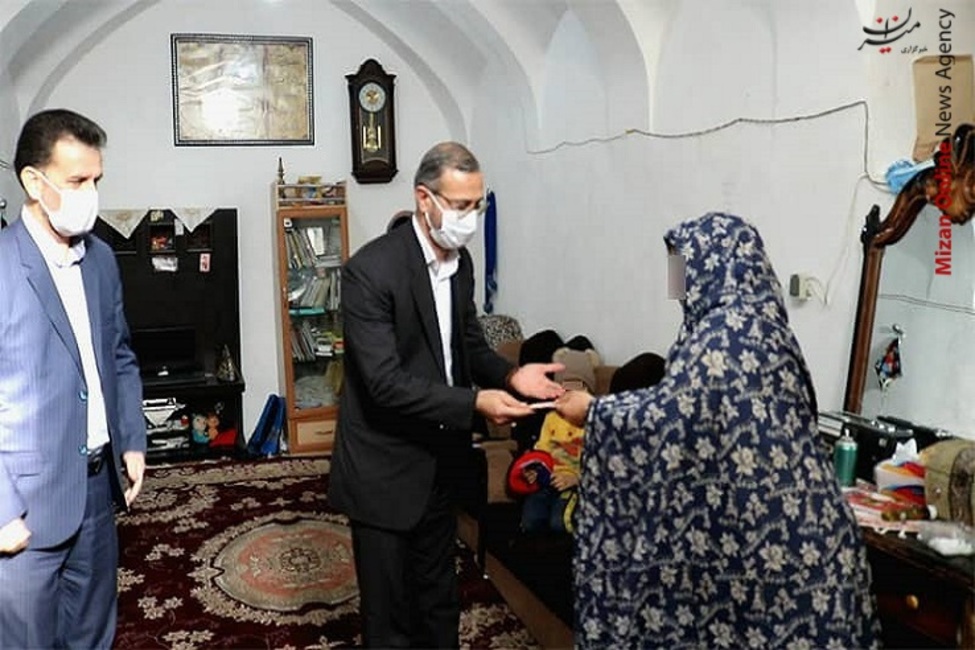 بازدید رئیس دادگستری استان سمنان از خانواده زندانی