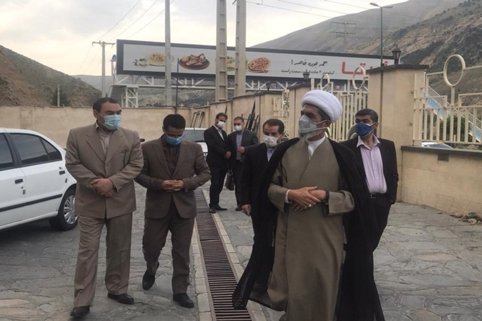 بازدید معاون قوه قضاییه از شورای حل اختلاف بخش رودبار قصران استان تهران