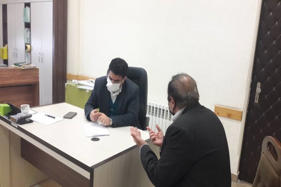 ملاقات مردمی بیش از ۳۰ نفر از مراجعان با دادستان مرکز استان اردبیل