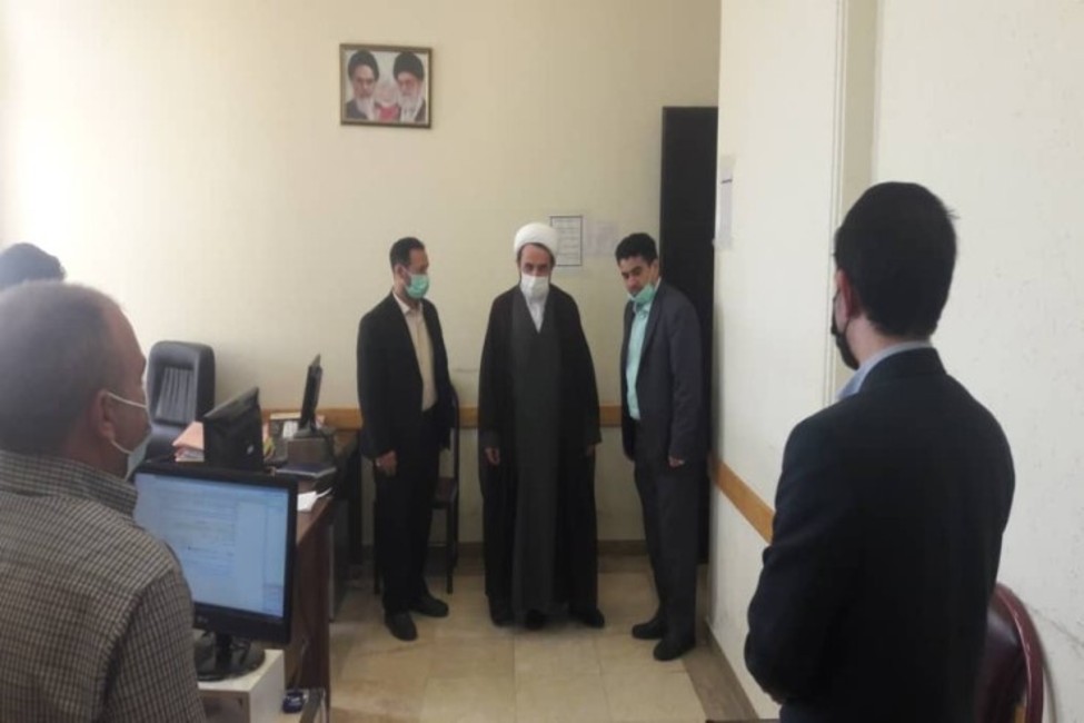 رئیس کل دادگستری استان اردبیل از دادسرای عمومی و انقلاب مرکز استان بازدید کرد