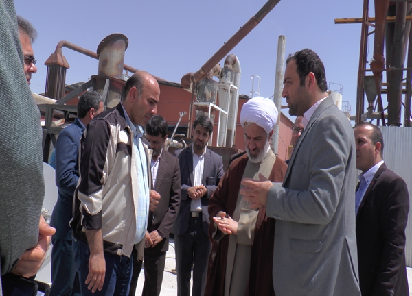 رئیس کل دادگستری استان خراسان شمالی از یک واحد تولیدی‌ و صنعتی دانش بنیان بازدید کرد