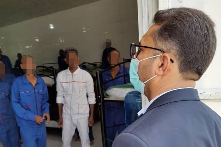 رئیس کل دادگستری هرمزگان از مرکز تخصصی نگهداری، درمان و توانمندسازی معتادان متجاهر در بندرعباس بازدید کرد