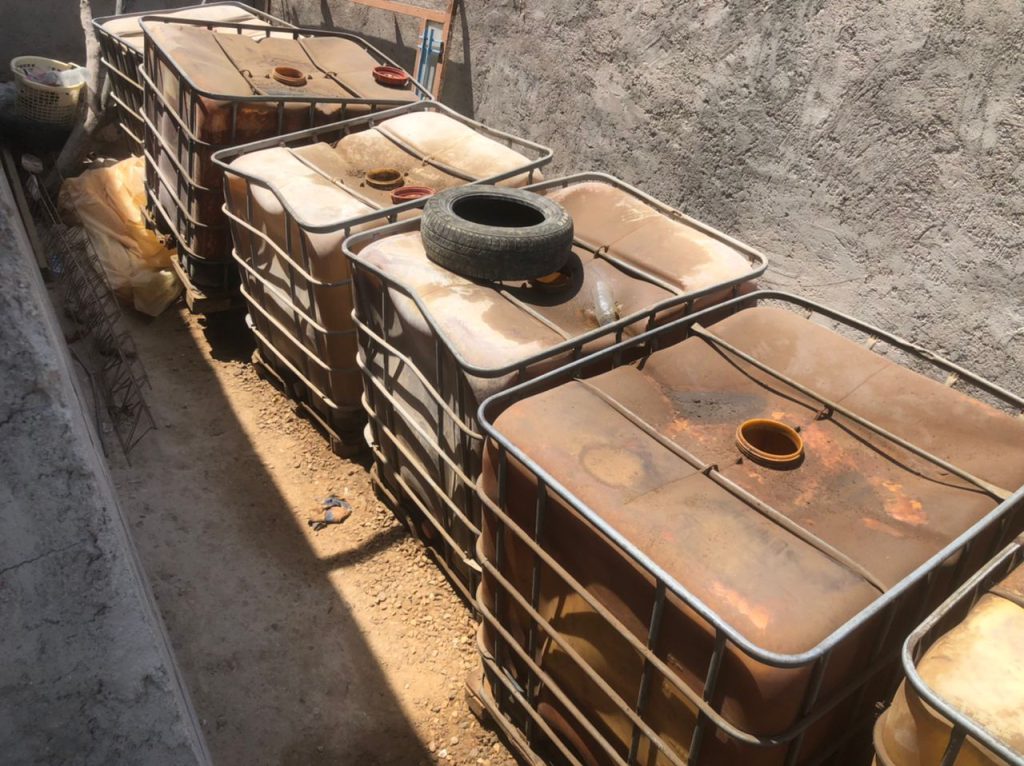 ۱۱ هزار و ۵۰۰ لیتر سوخت قاچاق در ایرانشهر کشف شد