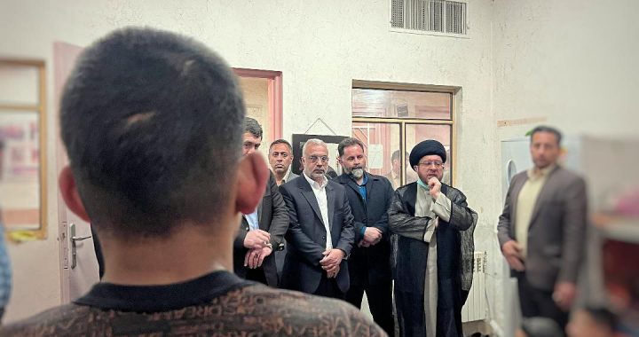 دیدار رئیس کل دادگستری فارس با ۷۹ مددجوی کانون اصلاح و تربیت استان