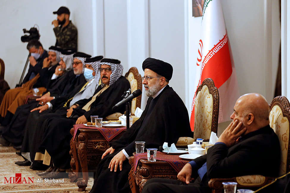 آیت الله رئیسی در دیدار با سران عشایر عراق: غربی‌ها عزت، امنیت و آزادی ملت ما را نمی‌خواهند