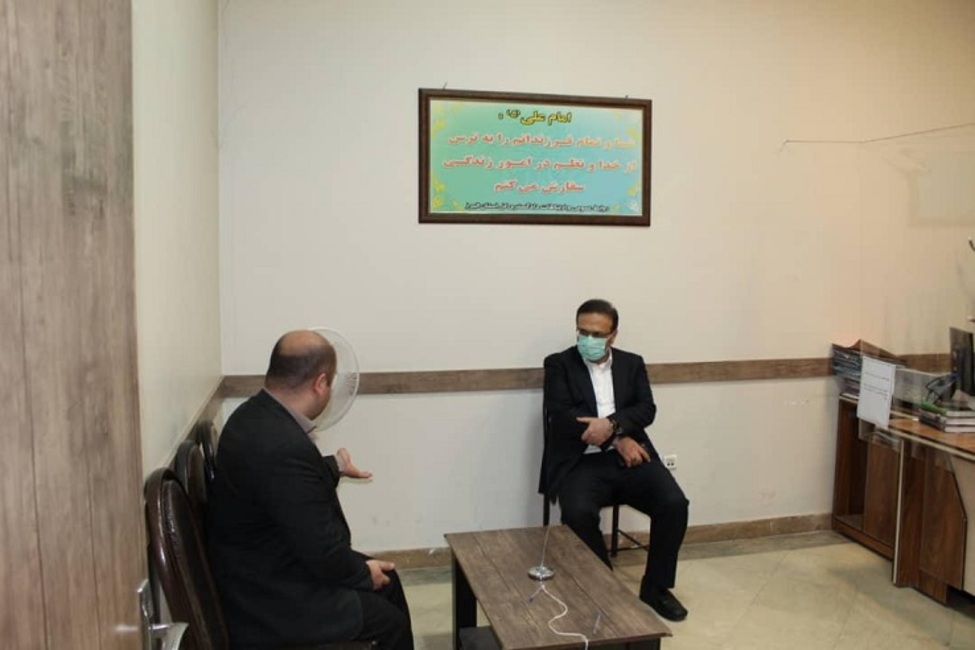 بازدید از پیش اعلام نشده رئیس کل دادگستری استان البرز از کشیک دادسرای عمومی و انقلاب فردیس و کرج