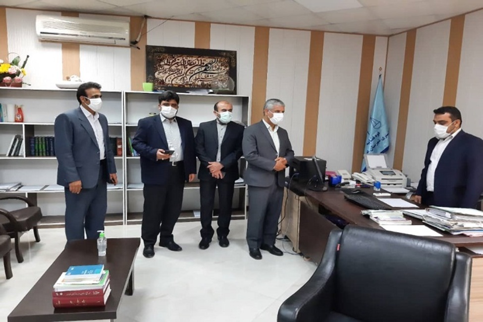 بازدید از پیش اعلام نشده رئیس کل دادگستری بوشهر از دادگستری شهرستان عسلویه