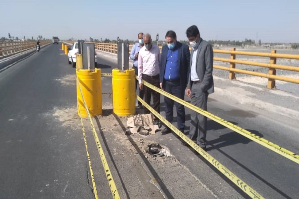 ورود دادستان جیرفت کرمان به موضوع ریزش بخشی از پل دوم هلیل