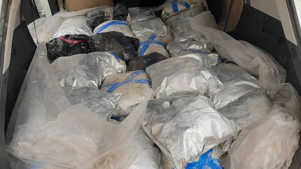 بیش از ۶۵۰ کیلو گرم مواد مخدر در شهرستان پارسیان استان هرمزگان کشف شد