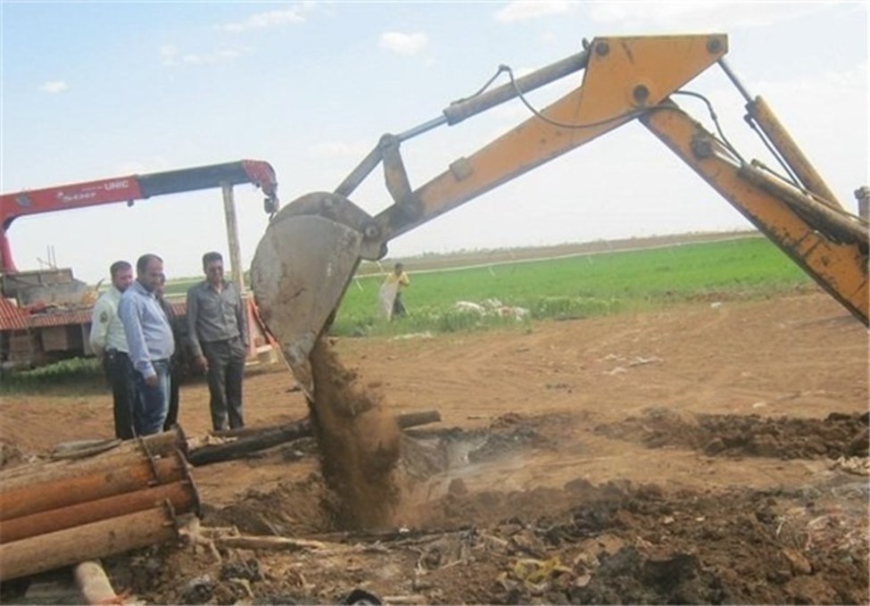 با پیگیری دادگستری گلستان ۴۷۹ حلقه چاه غیرمجاز در استان پُر شد
