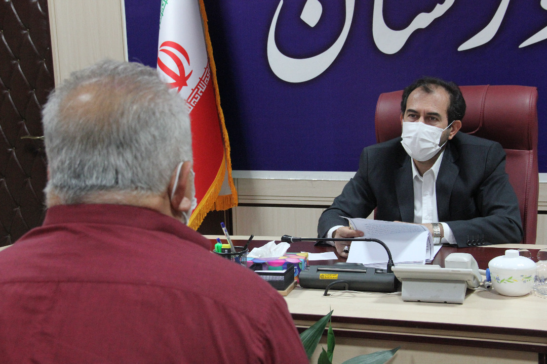 مشکلات قضایی ۳۰ نفر از مراجعان در دیدار مردمی رئیس کل دادگستری خوزستان بررسی شد