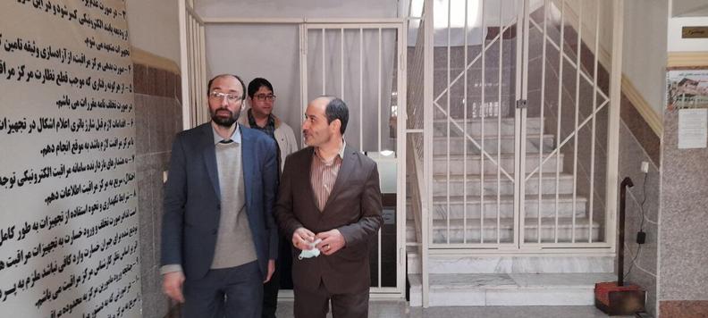رئیس مرکز آمار و فناوری اطلاعات قوه قضاییه از سازمان ثبت احوال و زندان اراک بازدید کرد
